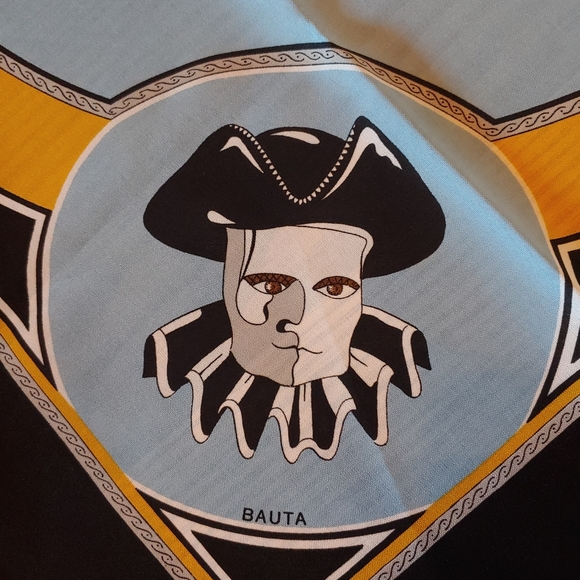 Vintage Souvenir Venzia Italy Scarf - Giubileo 2000, Travel Memento - Picture 6 of 10